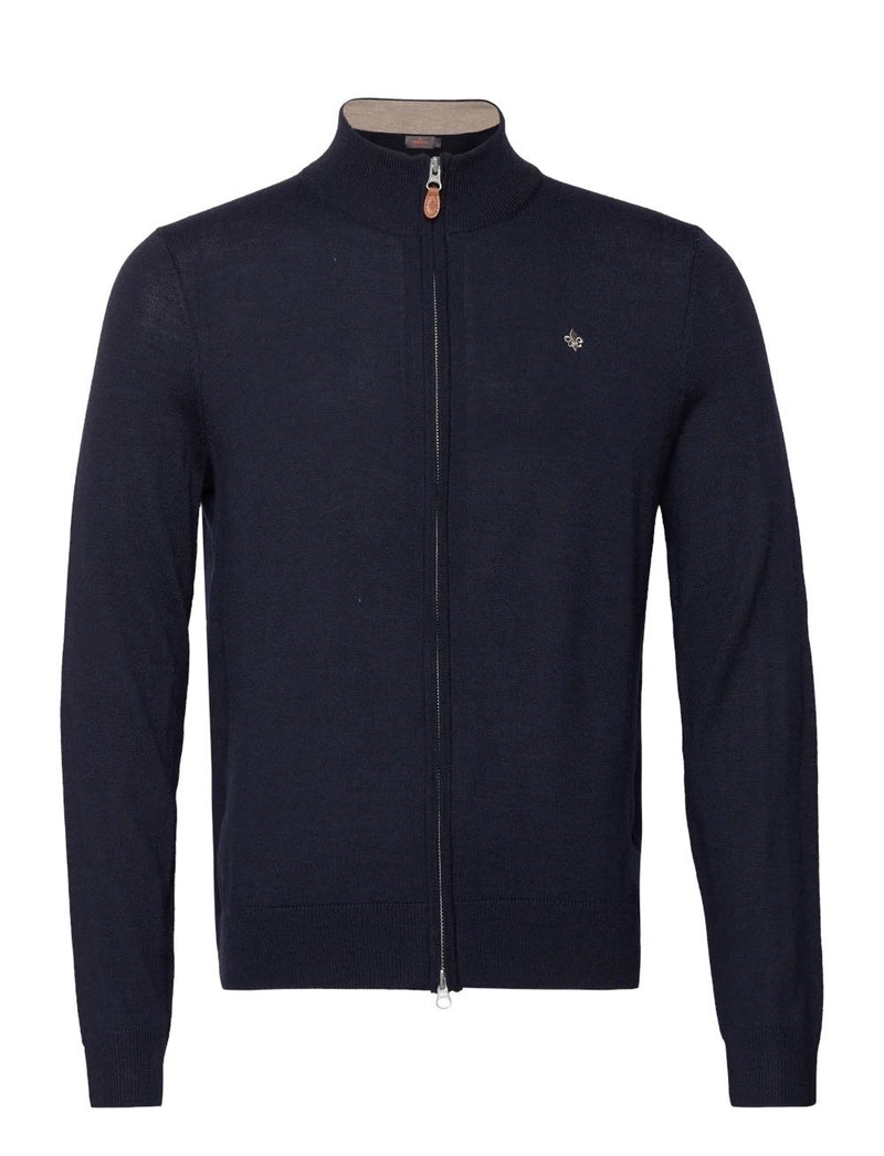 Morris merino fullzip